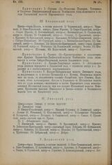 Декрет Всероссийского Центрального Исполнительного комитета. Об административном делении Тамбовской губернии. Утвержден 11-го февраля 1924 года