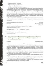 Акт райисполкома Коминтерновского района города Воронежа об обнаруженных трупах после освобождения города от немецких захватчиков. Г. Воронеж, 14 сентября 1943 г.