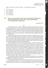 Из акта, составленного жителями села Мелахино Лискинского района Воронежской области, об условиях проживания на оккупированной территории. 28 января 1943 г.