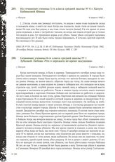 Сочинение ученицы 6-го класса средней школы № 1 Зубковой Любови «Что я пережила во время оккупации». Г. Калуга, 7 апреля 1942 г.