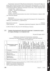 Справка Бандеровской городской комиссии о количестве жертв по городу Бендеры и его предместьям. Не ранее 28 марта 1945 г.