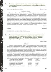 Акт комиссии по расследованию зверств немецко-фашистских захватчиков по Октябрьскому сельсовету Маяк-Салынского района Крымской АССР об уничтожении жителей деревень Первомайск и Андреевки в местных каменоломнях. 23 июля 1944 г.