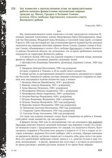 Акт комиссии о насильственном угоне на принудительные работы немецко-фашистскими оккупантами мирных граждан дд. Малое, Среднее и Большое Сомово колхоза «Путь свободы» Крутовского сельского совета Вяземского района. 9 августа 1943 г.