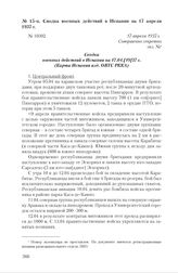 Сводка военных действий в Испании на 17 апреля 1937 г. 17 апреля 1937 г.