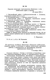 Справка комиссара партизанского движения о сети подпольных групп в Крыму. 20 июля 1942 г.