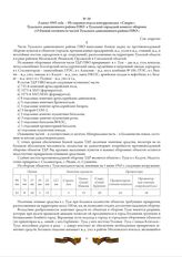 8 июня 1943 года. - Из справки отдела контрразведки «Смерш» Тульского дивизионного района ПВО в Тульский городской комитет обороны «О боевой готовности частей Тульского дивизионного района ПВО»