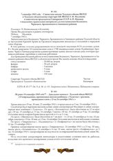 Не ранее 24 сентября 1943 года. - Докладная записка в Тульский обком ВКП(б) «О повреждениях, причиненных шахтам комбината «Тулауголь» ураганом, прошедшим в ночь с 23 на 24 сентября 1943 г.»