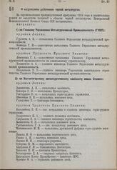 О награждении работников черной металлургии. 23 марта 1935 г.