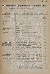 Постановление Совета народных комиссаров. О ставках налога с оборота предприятий обобществленного сектора. 19 декабря 1931 г. № 1152