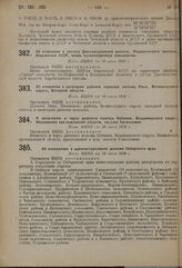 О включении в черту рабочего поселка Собинки, Владимирского округа, Ивановской промышленной области, поселка Сокольники. Пост. ВЦИК от 10 июня 1930 г. 