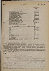 Об отмене отчислений в фонд типизации строительства. Пост. ЭКОСО от 8 октября 1930 г.