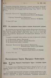 Постановление Совета Народных Комиссаров. По докладу Народного Комиссариата Труда о состоянии охраны труда. 11 июня 1927 г.