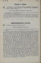 О новой сети районов Московской области. Постановление ВЦИК 2 марта 1935 г. 