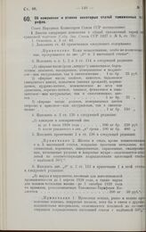 Постановление Совета Народных Комиссаров. Об изменении и отмене некоторых статей таможенных тарифов. 3 января 1928 г.