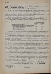 Постановление Совета Народных Комиссаров. О подготовке кадров для системы Центрального управления народно-хозяйственного учета Союза ССР. 13 августа 1932 г. № 1246