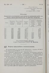 Постановление Совета Министров РСФСР. Вопросы приусадебного землепользования. 18 августа 1972 г. № 511