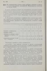 Постановление Совета Министров СССР. Об упорядочении оплаты труда рабочих совхозов и других сельскохозяйственных предприятий Министерства сельского хозяйства СССР. 22 августа 1957 г. № 1028