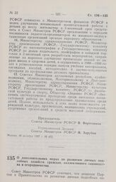 Постановление Совета Министров РСФСР. О дополнительных мерах по развитию личных подсобных хозяйств граждан, коллективного садоводства и огородничества. 23 октября 1987 г. № 409