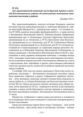 Акт представителей воинской части Красной Армии и жителей Костюковичского района об уничтожении немецкими оккупантами населения в районе. Декабрь 1943 г. 