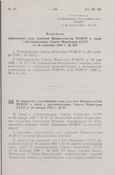 Постановление Совета Министров СССР. О признании утратившими силу решений Правительства РСФСР в связи с постановлением Совета Министров СССР от 28 января 1983 г. № 97. 20 апреля 1983 г. № 180