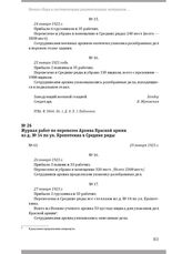 Журнал работ по перевозке Архива Красной армии из д. № 14 по Кропоткинской ул. в новое помещение в Средних торговых рядах (Красная площадь). Журнал работ по перевозке Архива Красной армии из д. № 14 по ул. Кропоткина в Средние ряды. 29 января 1923 г.