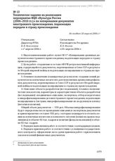 Техническое задание на реализацию мероприятия ФЦП «Культура России (2006–2010 гг.)» по копированию документов иностранного происхождения, подлежащих передаче в страну происхождения. Не позднее 10 апреля 2006 г.