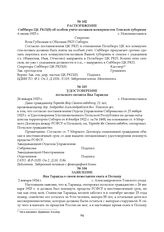 Заявление Яна Таранда о своем нежелании ехать в Польшу. 2 января 1924 г.