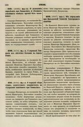 1836. Мая 12. О дозволении определять при Гимназиях и уездных училищах особых врачей без жалованья