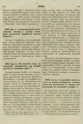 1863. О даровании Вологодскому женскому училищу 1 разряда именования Вологодской Мариинской женской Гимназии 