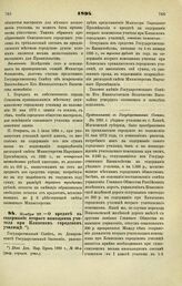 1894. Ноября 28. — О кредите на содержание второго помощника учителя при Елинском городском училище