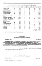 Приказ № 268 по Управлению строительства «Дальстрой». Об удержании за брак с з/к з/к. г. Магадан. 16 апреля 1938 г.