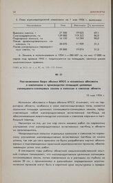 Постановление бюро обкома КПСС и исполкома облсовета о вовлечении в производство площадей целинных солонцевато-солонцовых земель в колхозах и совхозах области. 10 мая 1954 г. 