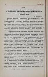 Постановление бюро обкома КПСС и исполкома облсовета о дополнительных обязательствах колхозов и совхозов области по увеличению производства зерна за счет освоения целинных и залежных земель. 14 апреля 1955 г. 