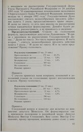 Заседание Государственной Думы. 4 февраля 1994 г. О единовременных компенсациях вкладчикам Сберегательного банка Российской Федерации. Принятие постановления