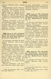 1880. Февраля 20. — Об учреждении при Вятской гимназии стипендии в память дня 25-ти летия царствования Государя Императора. Всеподданнейший доклад