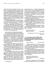 Распоряжение № 16739-р СНК СССР об улучшении материального положения врачей столичных больниц и госпиталей. 31 августа 1942 г.