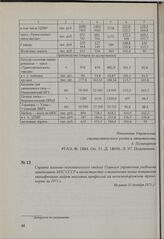 Справка планово-экономического отдела Главного управления учебными заведениями МПС СССР в министерство о выполнении плана повышения квалификации кадров массовых профессий на железнодорожном транспорте за 1971 г. Не ранее 31 декабря 1971 г.