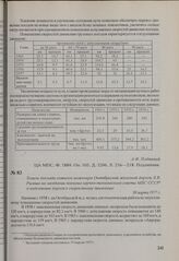 Тезисы доклада главного инженера Октябрьской железной дороги Л. В. Рымша на заседании пленума научно-технического совета МПС СССР о подготовке дороги к скоростному движению. 30 марта 1977 г.