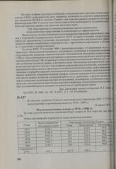 Из отчета о работе Главного пассажирского управления МПС СССР в министерство о выполнении плана за 1976— 1980 гг. 16 марта 1981 г.