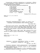 Сведения о доставке вооружения частям 13-й армии за период с 1 января по 1 мая 1920 г. Не ранее 1 мая 1920 г. 