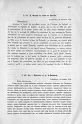 Донесения французского полномочного министра при русском дворе, Кампредона, и агента Маньяна, за 1725 и 1727 гг. От г. Маньяна к гр. де-Морвилю. Петербург, 24 декабря 1726 г.