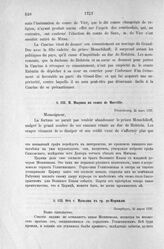 Донесения французского полномочного министра при русском дворе, Кампредона, и агента Маньяна, за 1725 и 1727 гг. От г. Маньяна к гр. де-Морвилю. Петербург, 25 марта 1727 г.