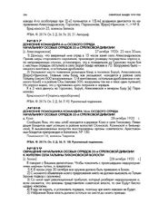 Донесение помощника командира 16-го особого отряда начальнику особых отрядов 35-й стрелковой дивизии. д. Коха. 28 октября 1920 г.