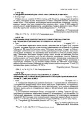 Телеграмма помглавкома по Сибири В.И. Шорина начальнику 39-й стрелковой дивизии и командующему Ишимской группой советских войск. г. Омск. 18 апреля 1921 г.