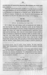 Дипломатические документы, относящиеся к истории России в XVIII столетии. Том V. Январь-апрель 1743 г. № 725. Пецольд графу Брюлю. (№ 11). С.-Петербург, 2 марта 1743 г. 