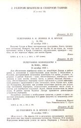 Из разговора М.В. Фрунзе с главкомом. 16 октября 1920 г. 