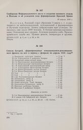 Сообщение Информационного листа о создании военного отдела в Полтаве и об успешном ходе формирования Красной Армии. 19 апреля 1918 г.