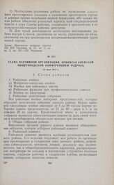 Схема партийной организации, принятая Киевской общегородской конференцией РСДРП(б). 21 мая 1917 г. 