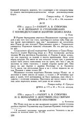 Рапорт А.В. Суворова И.И. Веймарну о столкновениях с конфедератами и занятии замка Илжа. м. Илжа. 1770 г. апреля 2