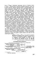 Приложение к предположению А.В. Суворова. Распределение войскам к наступательным подвигам в Ривьеру
